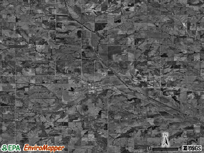 Zip code 68447 satellite photo by USGS