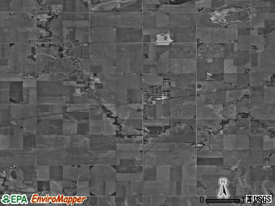 Zip code 68452 satellite photo by USGS