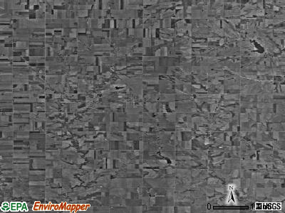 Zip code 68453 satellite photo by USGS