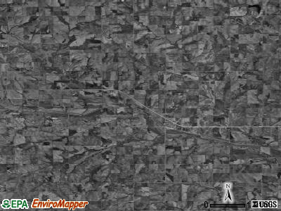 Zip code 68454 satellite photo by USGS