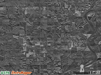 Zip code 68455 satellite photo by USGS