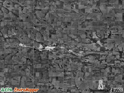 Zip code 68463 satellite photo by USGS