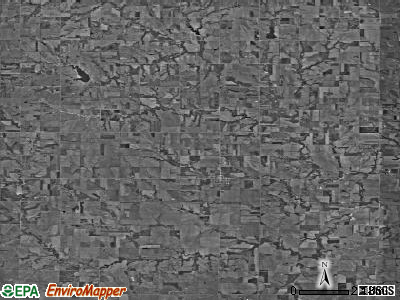 Zip code 68464 satellite photo by USGS