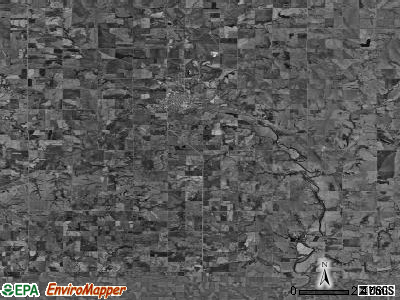 Zip code 68466 satellite photo by USGS