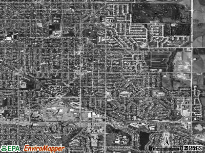 Zip code 68505 satellite photo by USGS