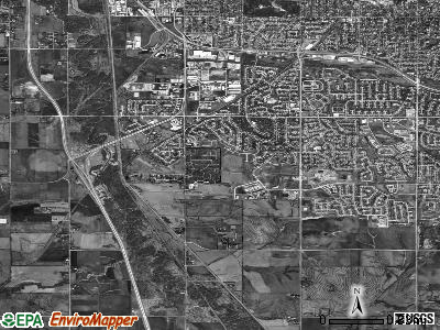 Zip code 68512 satellite photo by USGS