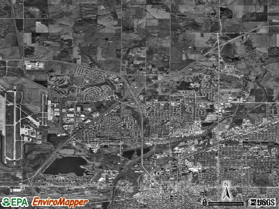 Zip code 68521 satellite photo by USGS