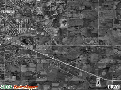 Zip code 68526 satellite photo by USGS