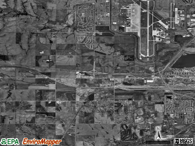 Zip code 68528 satellite photo by USGS