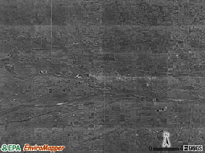 Zip code 68601 satellite photo by USGS