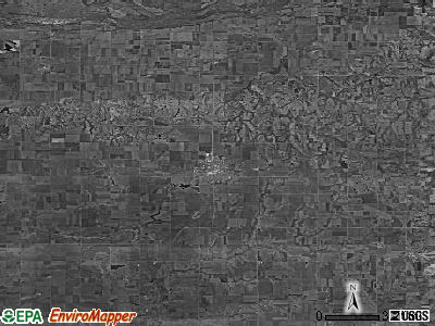 Zip code 68632 satellite photo by USGS