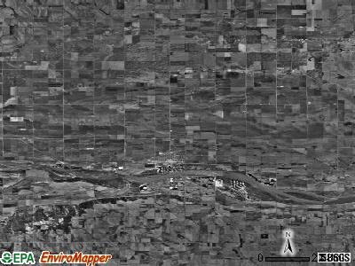 Zip code 68649 satellite photo by USGS