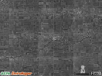 Zip code 68666 satellite photo by USGS