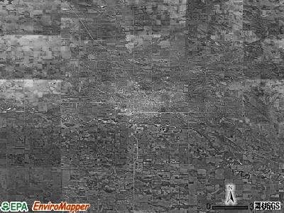 Zip code 68701 satellite photo by USGS