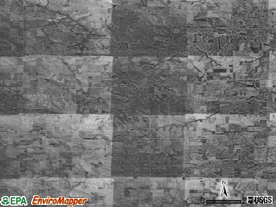 Zip code 68710 satellite photo by USGS