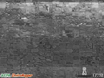 Zip code 68715 satellite photo by USGS