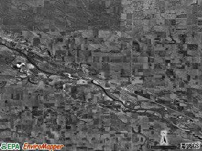 Zip code 68716 satellite photo by USGS