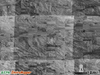 Zip code 68717 satellite photo by USGS