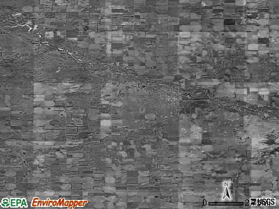 Zip code 68726 satellite photo by USGS