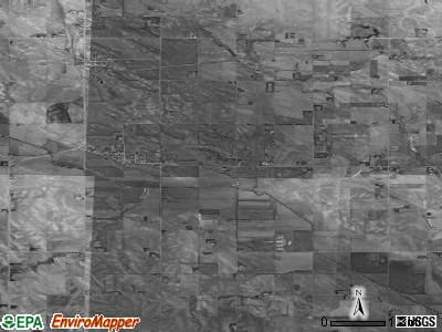 Zip code 68728 satellite photo by USGS
