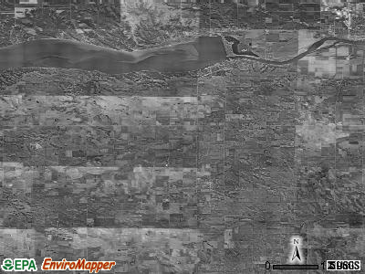 Zip code 68731 satellite photo by USGS