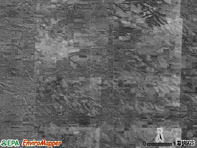 Zip code 68736 satellite photo by USGS