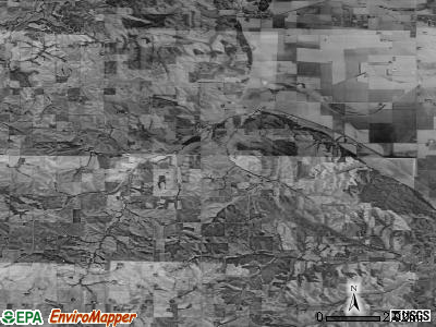 Zip code 68741 satellite photo by USGS