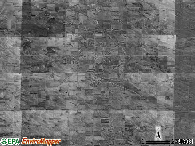 Zip code 68745 satellite photo by USGS