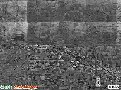 Zip code 68791 satellite photo by USGS