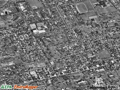 Zip code 08542 satellite photo by USGS