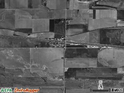 Zip code 68861 satellite photo by USGS
