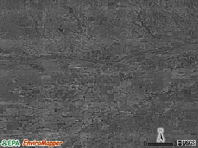 Zip code 68864 satellite photo by USGS