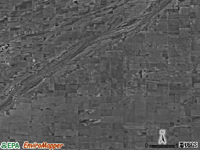 Zip code 68865 satellite photo by USGS