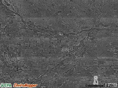 Zip code 68873 satellite photo by USGS