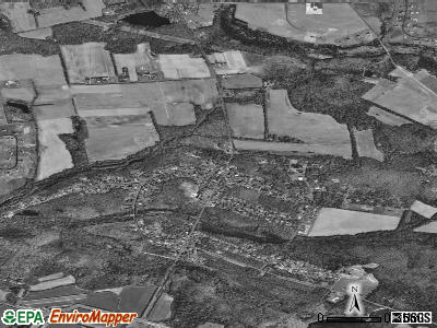 Zip code 08555 satellite photo by USGS