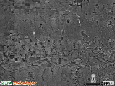 Zip code 68929 satellite photo by USGS