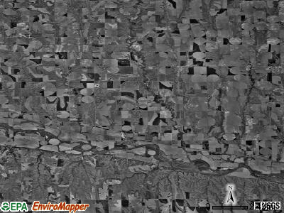 Zip code 68936 satellite photo by USGS
