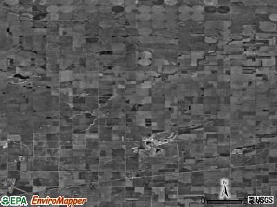 Zip code 68940 satellite photo by USGS