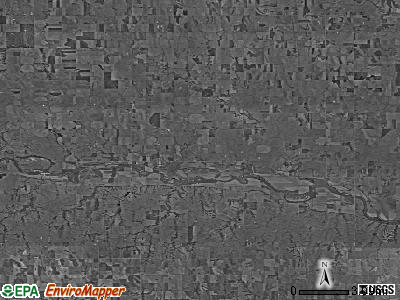 Zip code 68942 satellite photo by USGS