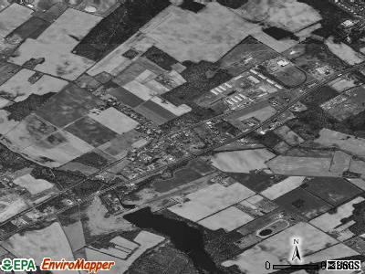 Zip code 08561 satellite photo by USGS