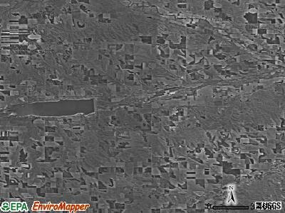 Zip code 69044 satellite photo by USGS