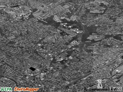 Zip code 08638 satellite photo by USGS