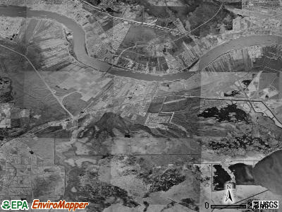 Zip code 70070 satellite photo by USGS
