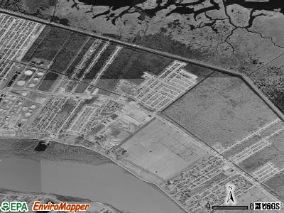 Zip code 70075 satellite photo by USGS
