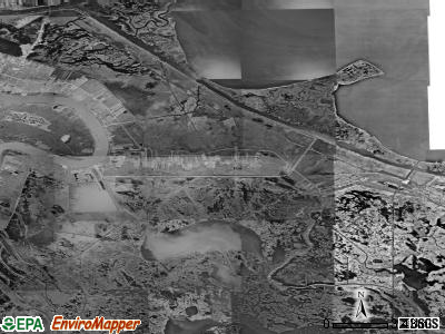 Zip code 70085 satellite photo by USGS