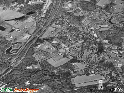 Zip code 08720 satellite photo by USGS