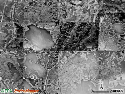 Zip code 70344 satellite photo by USGS