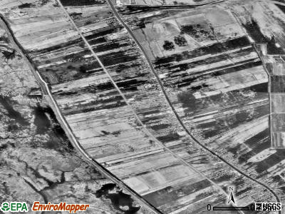 Zip code 70354 satellite photo by USGS