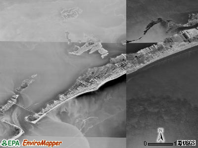 Zip code 70358 satellite photo by USGS