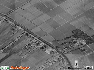 Zip code 70375 satellite photo by USGS